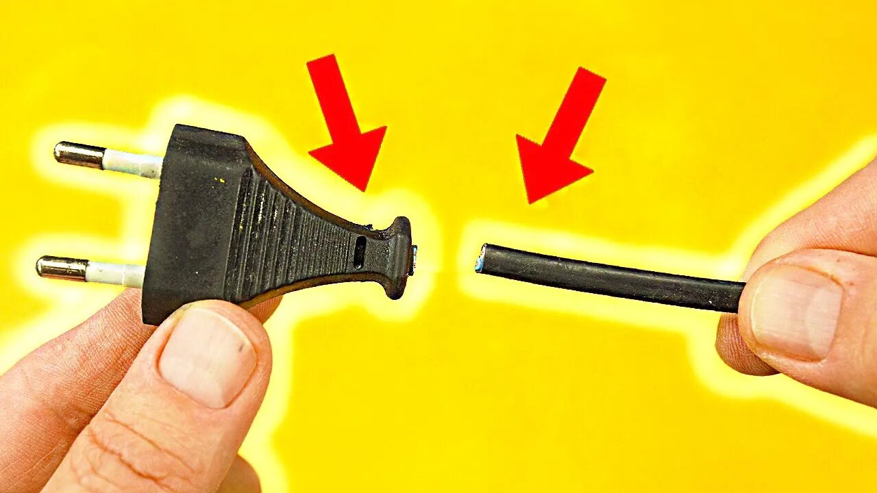 "A Simple Solution to Fix a Broken Electrical Plug: Restore Function in Minutes!"