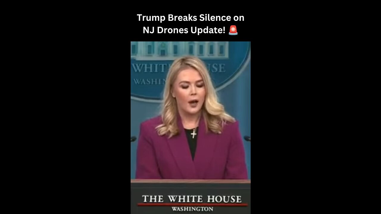 🚨 Trump Breaks Silence on NJ Drones! What’s Really Going On? #njdrones #trending #drones