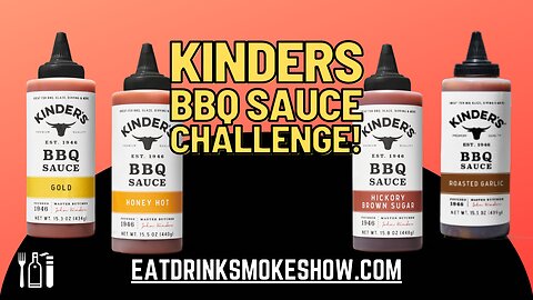 The Kinders BBQ Sauce Collection