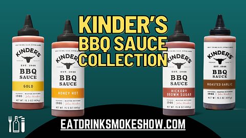 The Kinders BBQ Sauce Collection