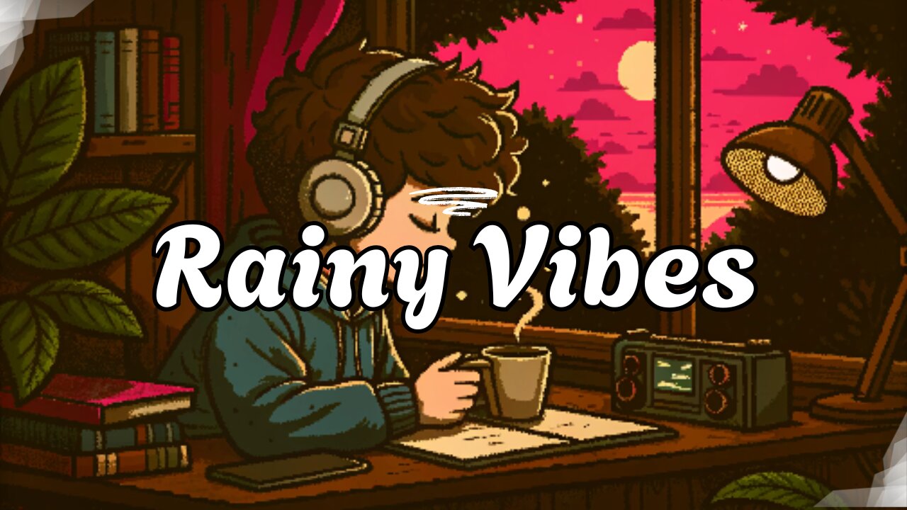 Lofi hiphop radio | Rainy vibes to relax & study 24/7