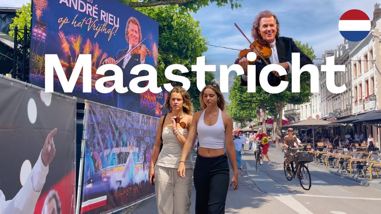 MAASTRICHT 🌷 ANDRE RIEU concert PREVIEW 🎵 Walking City Tour | 4K HDR