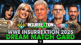 WWE Insurrextion 2025 - Dream Match Card | Bevelock