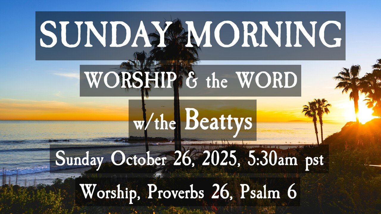 🌞 SUNDAY MORNING ✝️