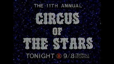 December 9, 1986 - Promo for 'Circus with the Stars' with Dick Clark & Dionne Warwick