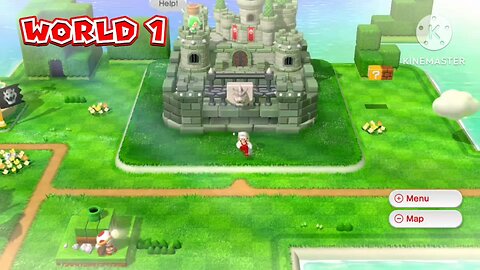 SUPER MARIO 3D WORLD WIIU HD GAMEPLAY BIG THINGS COME IN SMALL PACKAGES