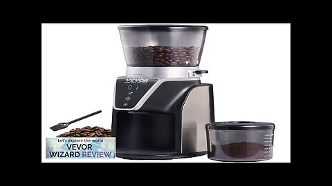 VEVOR Conical Burr Grinder Electric Adjustable Burr Mill with 51 Precise Grind Review