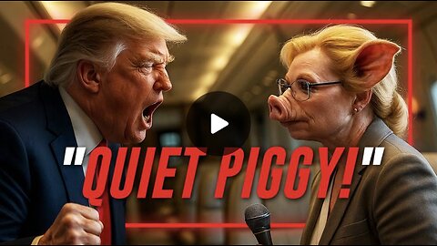 "Quiet Piggy!" Trump Shushes Obnoxious Reporter On Air Force One After Answering Epstein Question
