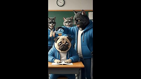 Little Pug Was Bullied