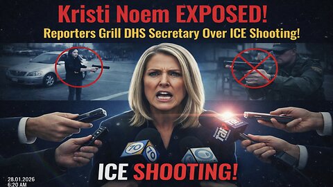 Kristi Noem Under Fire From Reporters After ICE Agents Shoot Dead U.S. Citizen