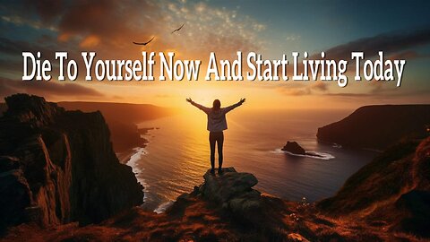 Die To Yourself Now And Start Living Today - John 3:16 C.M. Sunday Service LIVE Stream 11/30/2025