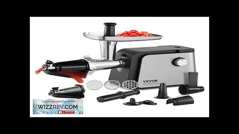 VEVOR 4.9 LBS/Min Electric Tomato Strainer 500W Tomato Sauce Maker Machine Home Review