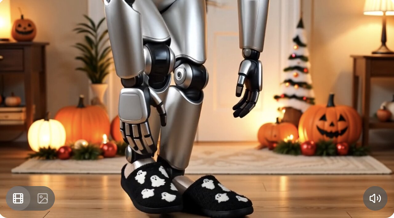 Ai Robot Buy This Women's 2024 Cute Cartoon Ghost Print Plush Slippers, Online Tiktok Shop Grok Ai