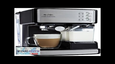 Mr. Coffee Cafe Barista 15 Liter Espresso Machine stainless steel Review