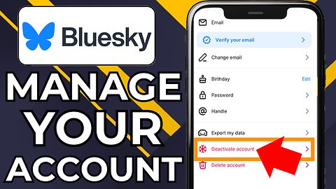 HOW TO DEACTIVATE & ACTIVATE YOUR ACCOUNT ON BLUESKY SOCIAL
