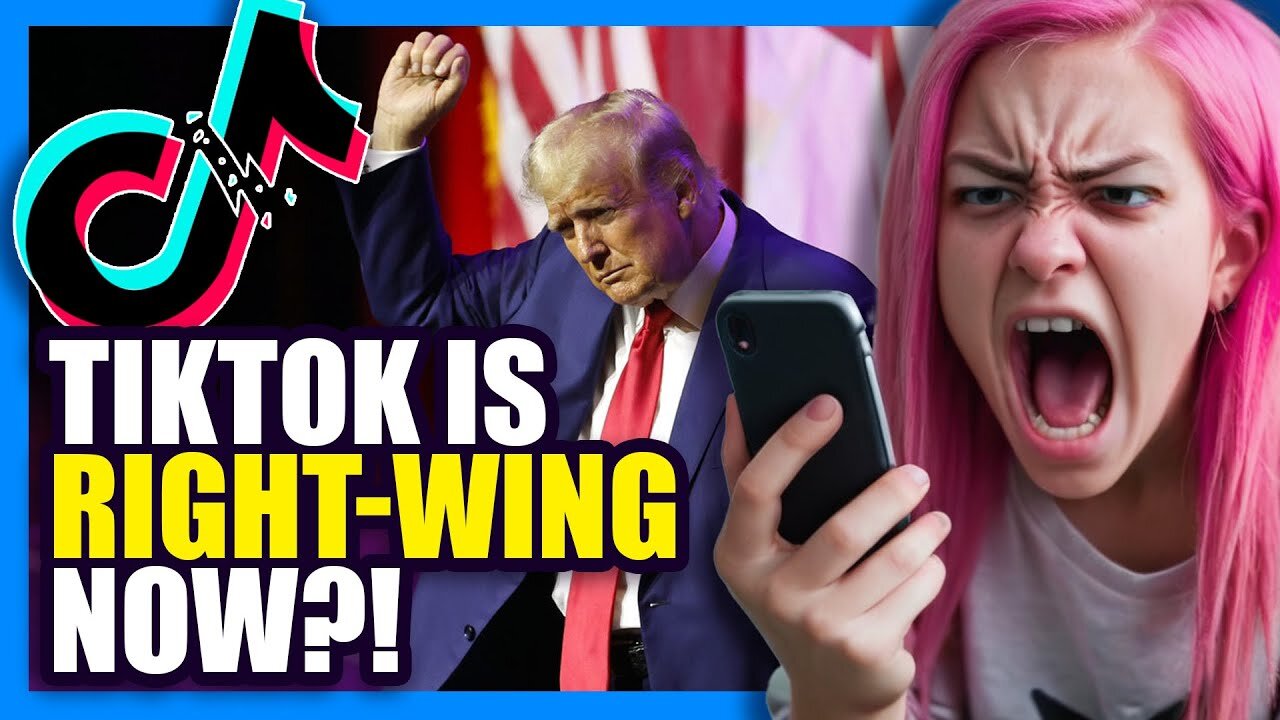 So TikTok is Right-Wing Now... | Clownfish TV