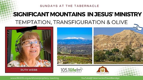 Key Mountains in Life of Jesus: Yet Contentious in todays world