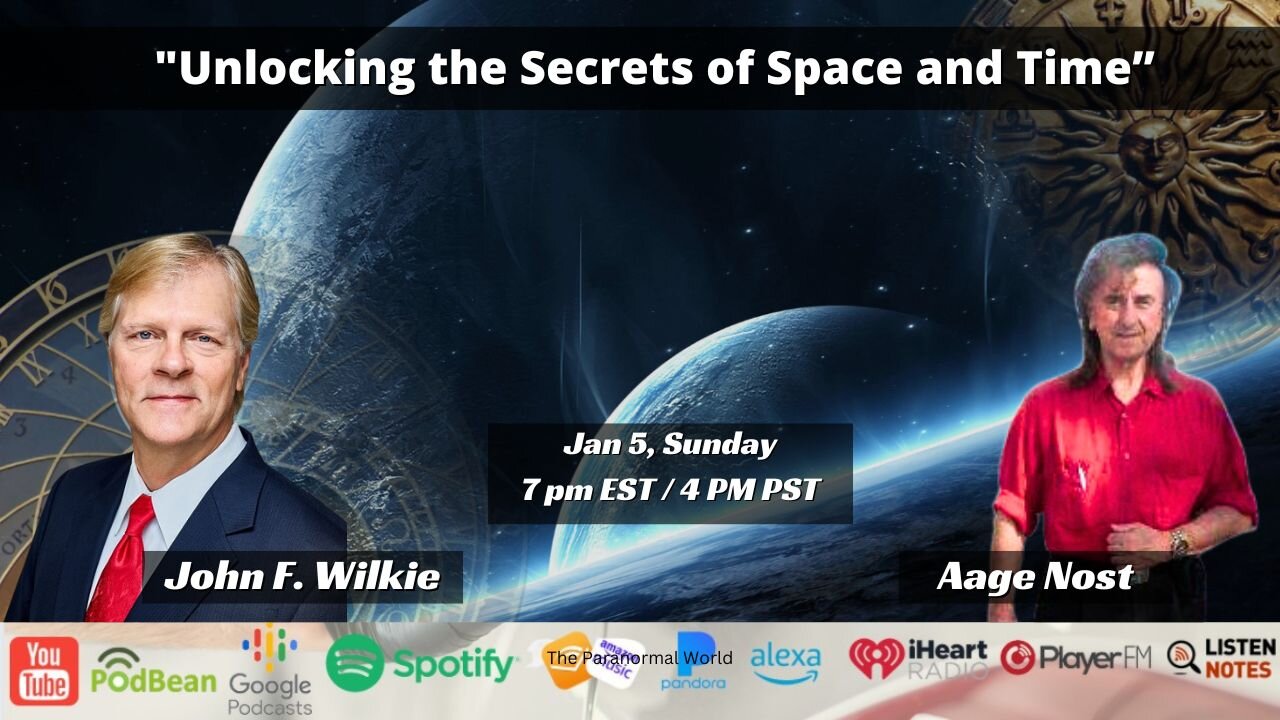 "Unlocking the Secrets of Space and Time” with John F. Wilkie