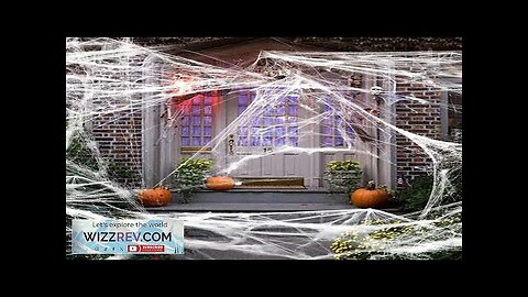 Halloween Decoration Party Accessories Decorations for Events Scream Festa Spider Web Black Review