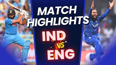 India vs England 2nd ODI 2025 | Highlights