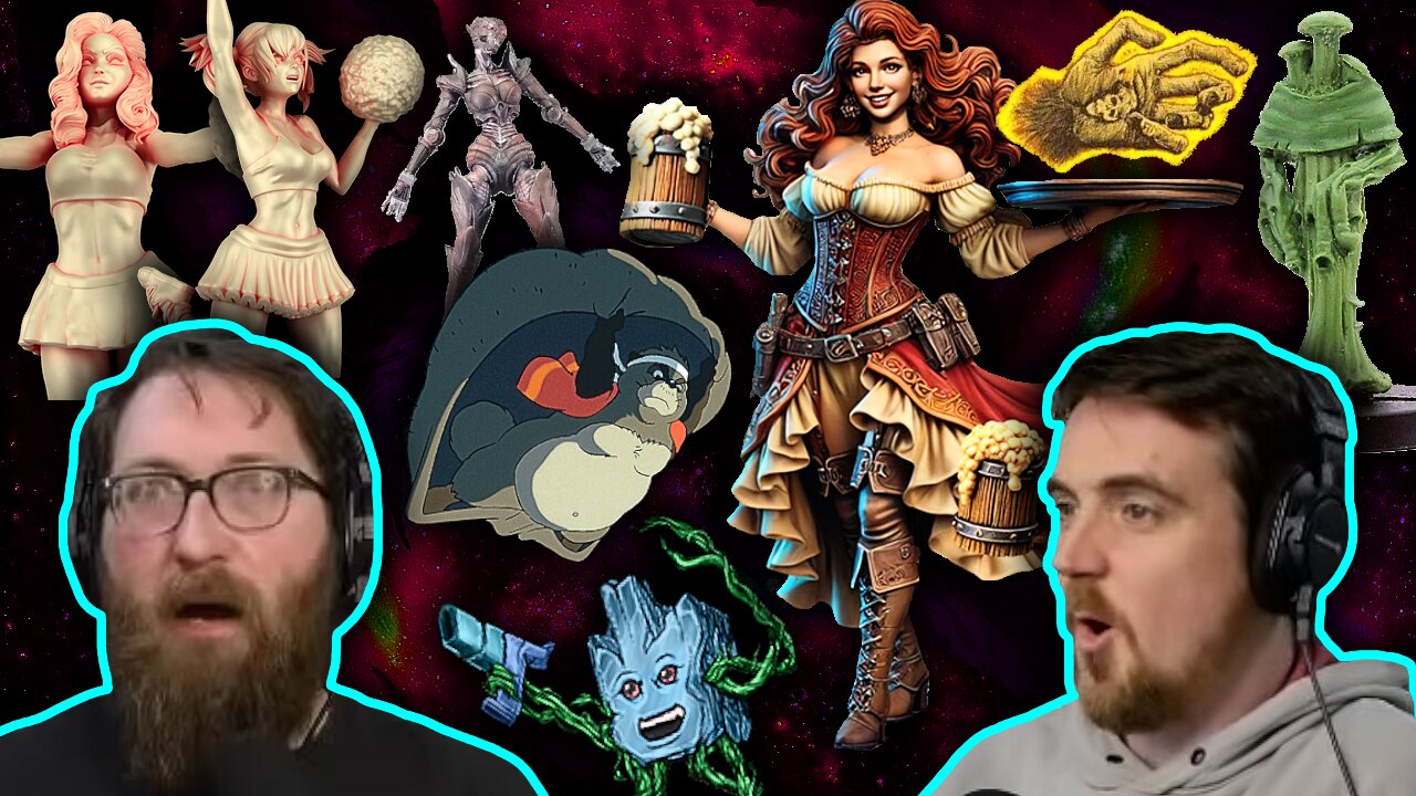 Kickstarter Miniatures 74 - The Monkey's Paw Curls Again - Tom and Ben