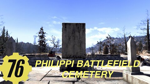 Fallout 76 Philippi battlefield graveyard, random encounter
