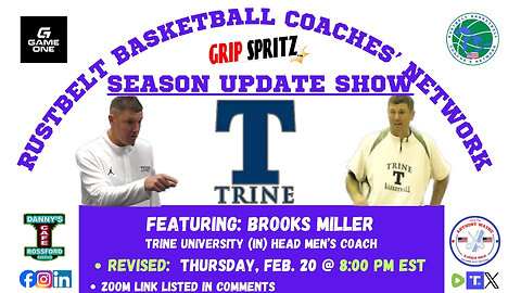 Season Update Coaches' Show E10: Brooks Miller, Trine U.