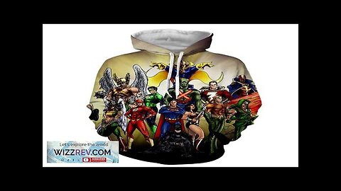 Justice League DC Superheroes All Characters Cool Hoodie Review