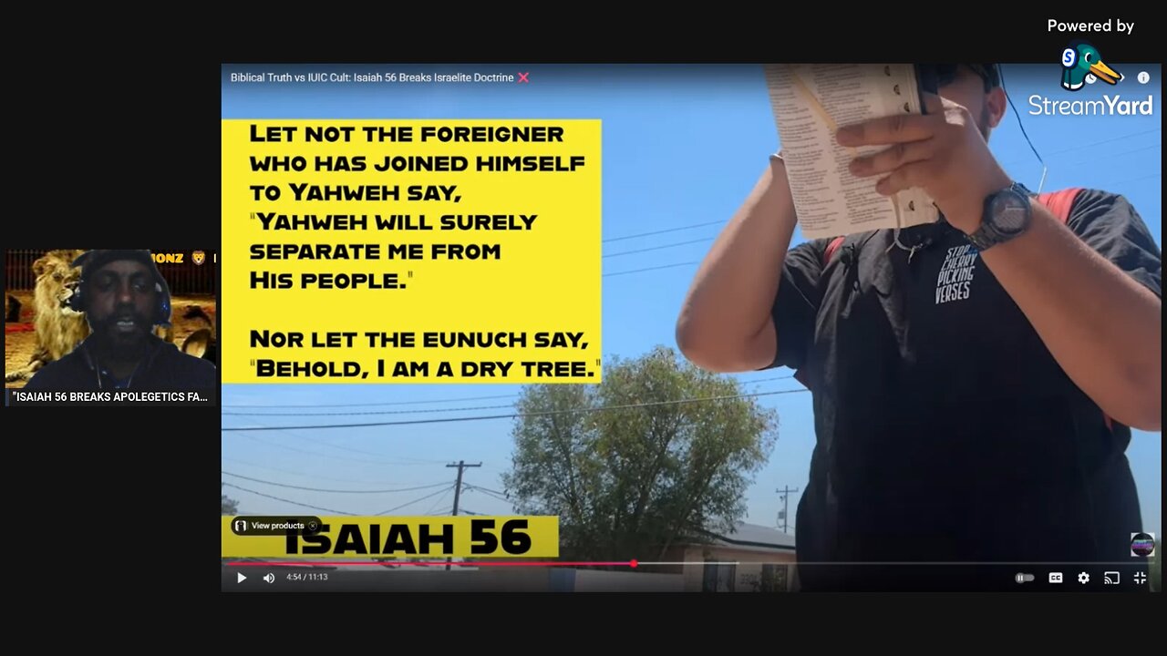 "ISAIAH 56 BREAKS APOLOGETICS FALSE DOCTRINE ❌" @VocabMalone JMR