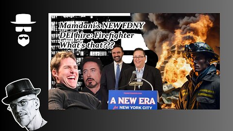 NYC NEW DEI FIRE CHIEF...LESBIAN & NEVER FOUGHT A FIRE...WHAT???