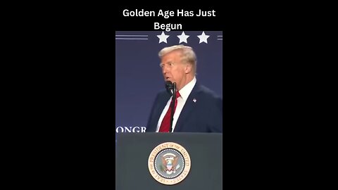 Golden Age Has Just Begun | Trump Speech Powerful Moment 🔥 #rumble