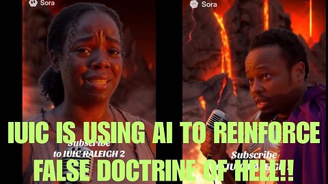 IUIC IS USING AI TO REINFORCE THE FALSE DOCTRINE OF HELL!! #technology #lyingwonders
