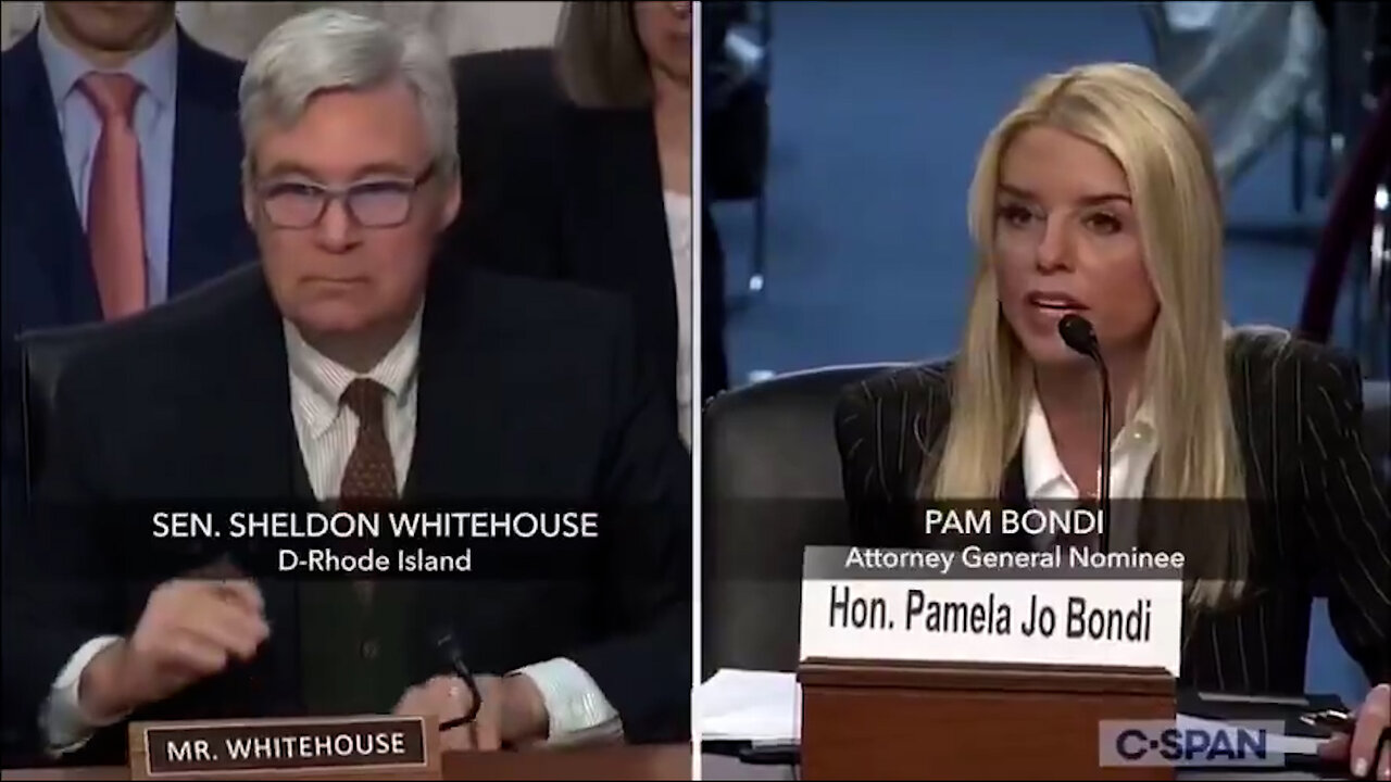 DOG BITES MAN: ANOTHER Trump nominee (Pam Bondi) HUMILIATES another bloviating Democrat