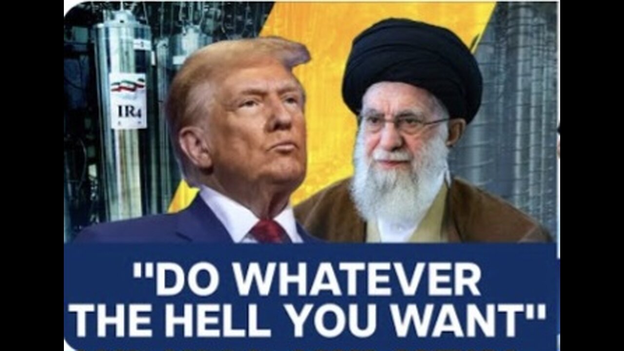 Iran Fed Up with US Threats; Iran Tells Trump "Do Whatever the Hell You Want"