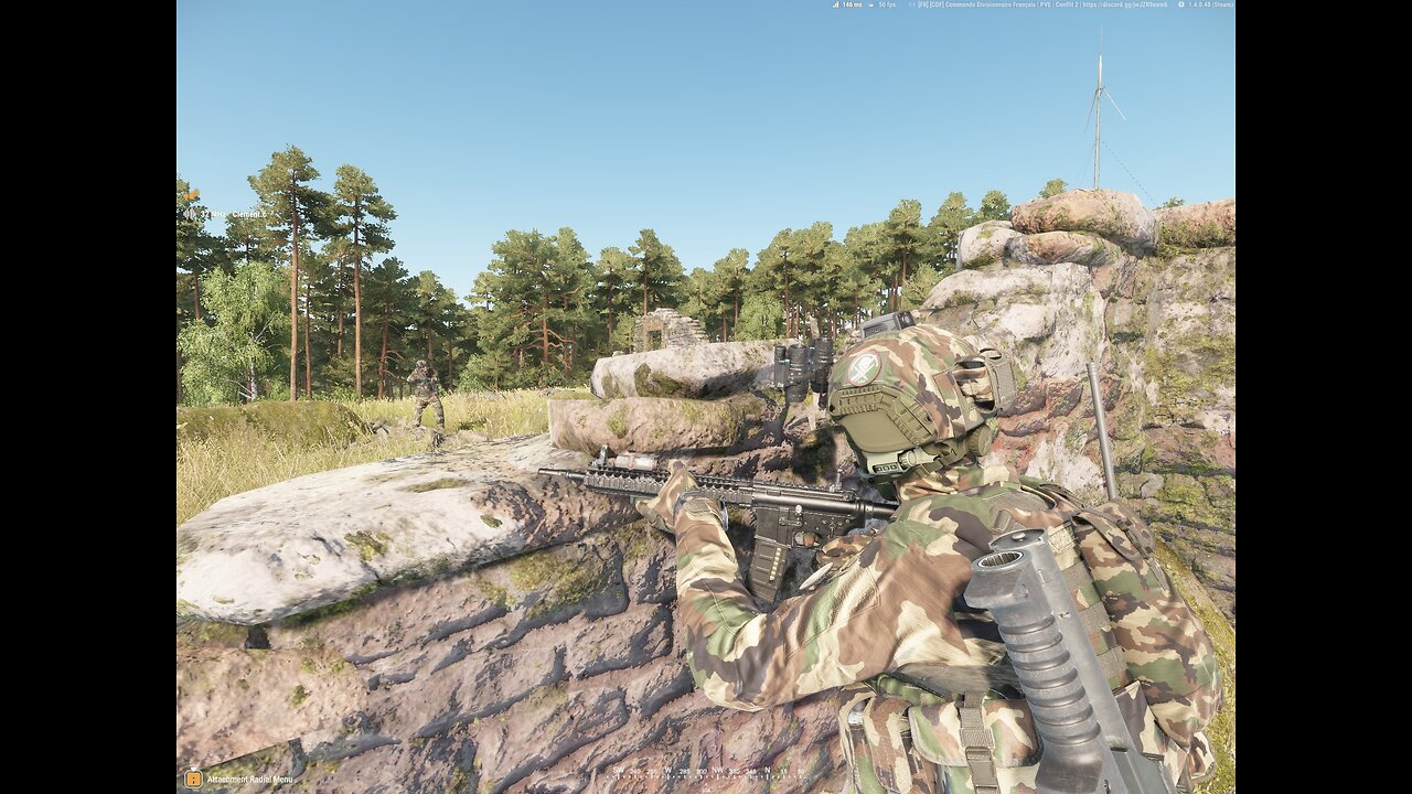 combat operation with Cdf lots of fire fights in a new country called nizal