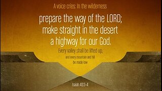 CROSS Stream: Second Sunday in Advent | Prepare the Royal Highway