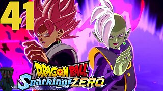 Dragonball Sparking Zero Walkthrough P41 Goku Black Beats Vegito & Trunks?!