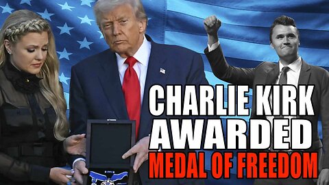 Charlie Kirk Awarded Medal of Freedom | Just Chatting | Premium Creator