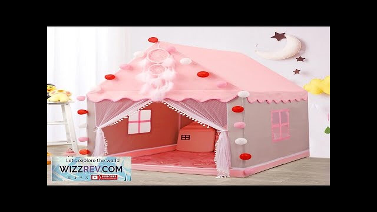 Children Play Tent Princess Castle House Child Room Cartoon Indoor Outdoor Playhouse Review