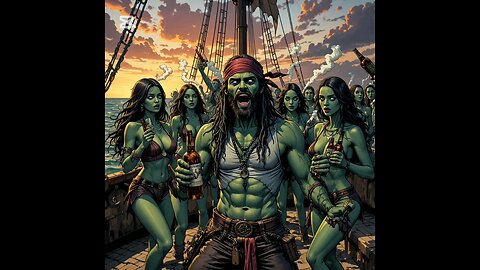 Pirates Of The Poonyeeti 🏴‍☠️ (Pirate Metal) WITH LYRICS