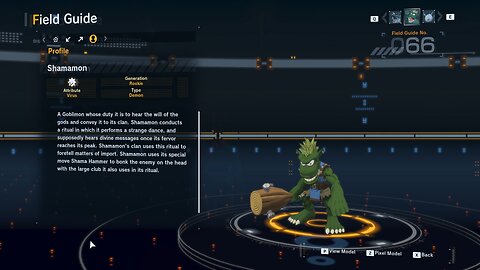 shamamon all digivolution/de-digivolution/profile Digimon Story Time Stranger