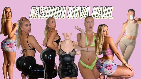 Evie Garbe Sexy Model HUGE FashionNova/ NovaMEN haul !!!! YOU MUST SEE THIS 😱💋🤭 AD