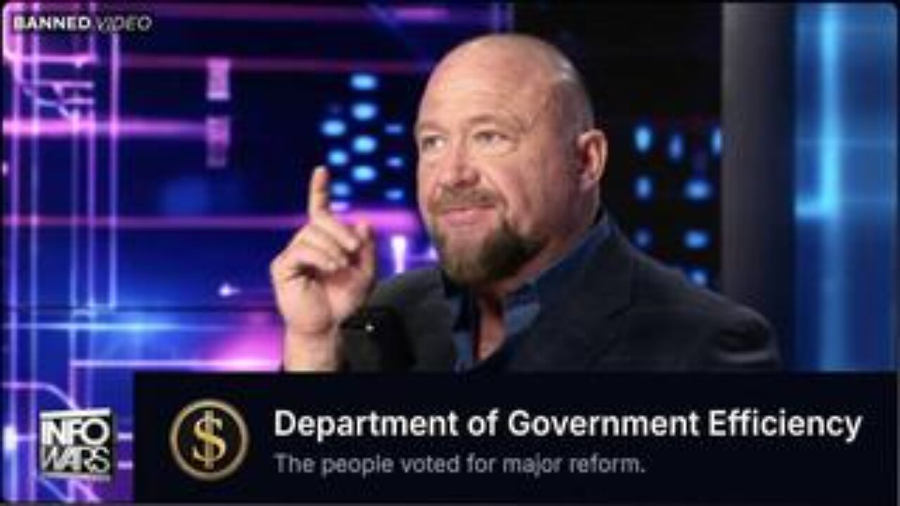 Alex Jones Warned Of False Flag 'Hacker' Attacks On Social Security To Blame DOGE Last Month!