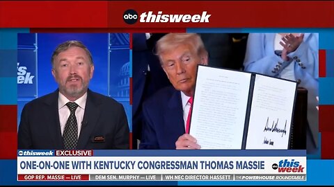 Rep Thomas Massie Calls Trump A Bully