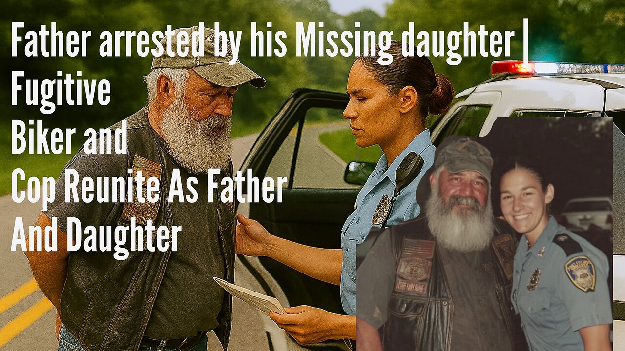 Biker Found His Missing Daughter After 31 Years—But She Was Arresting Him reunited at the Station