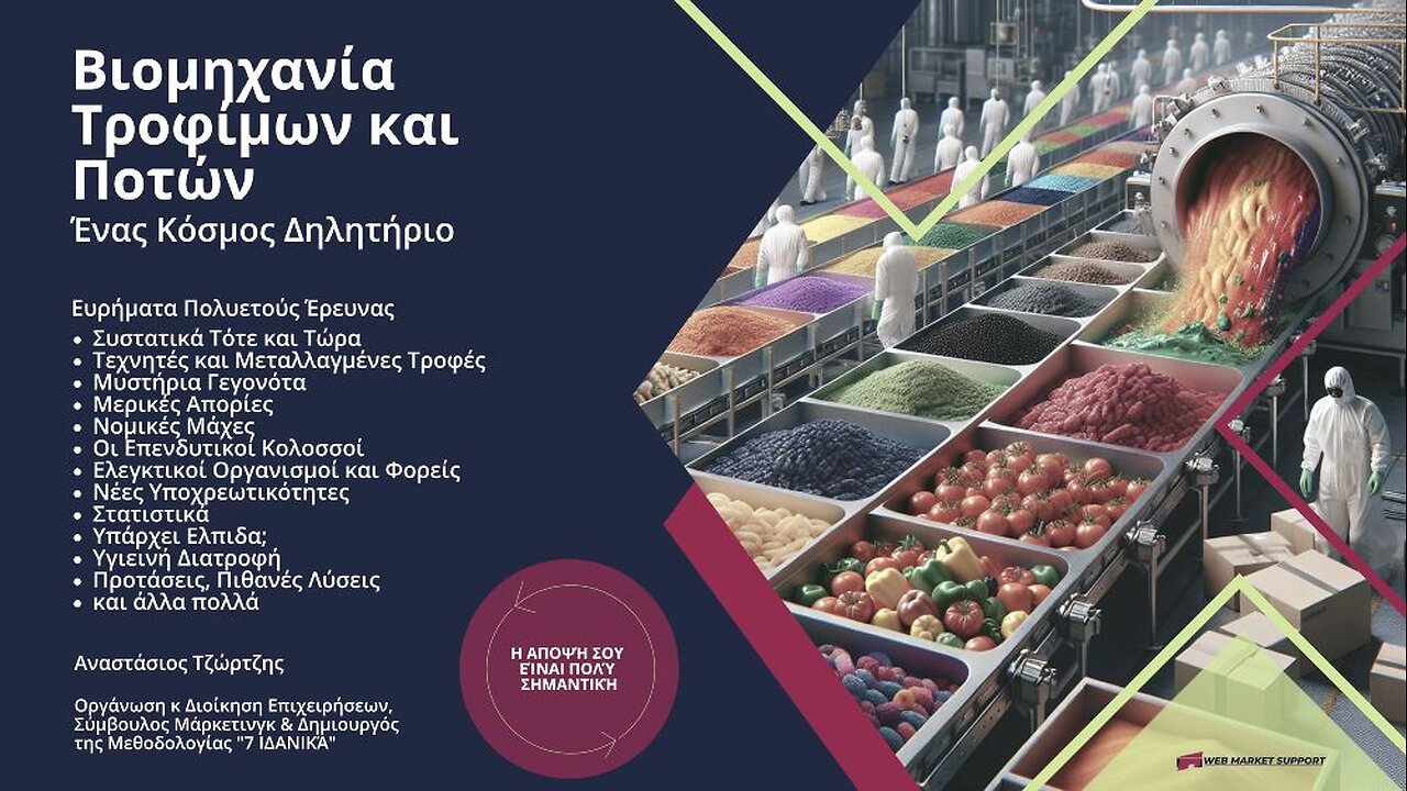 Βιομηχανία Τροφίμων και Ποτών | Ένας Κόσμος Δηλητήριο