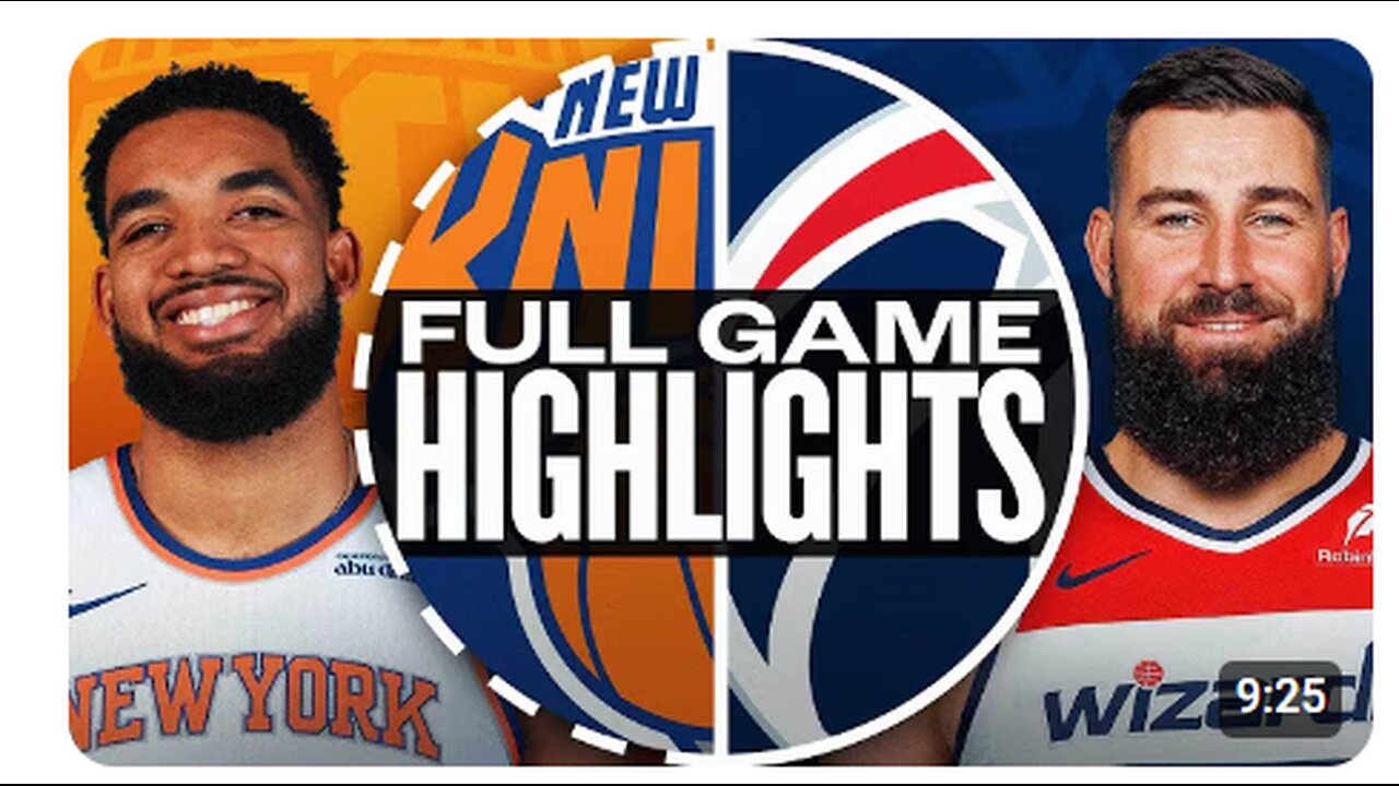 KNICKS at WIZARDS | FULL GAME HIGHLIGHTS