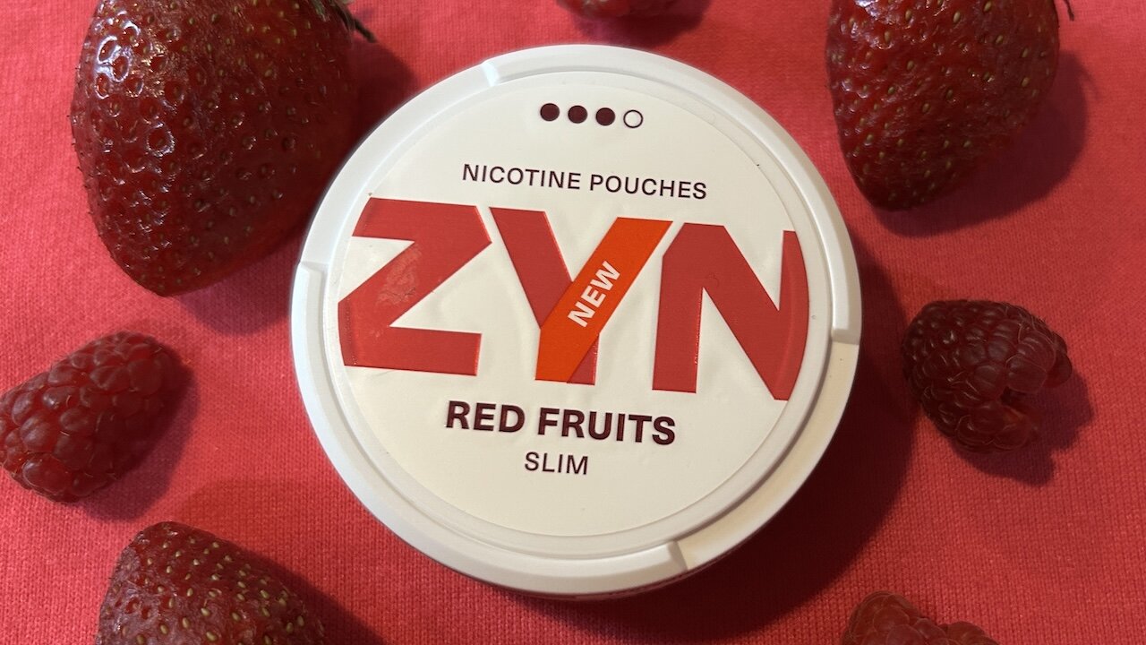Zyn Red Fruits Slim (Nicotine Pouches) Review
