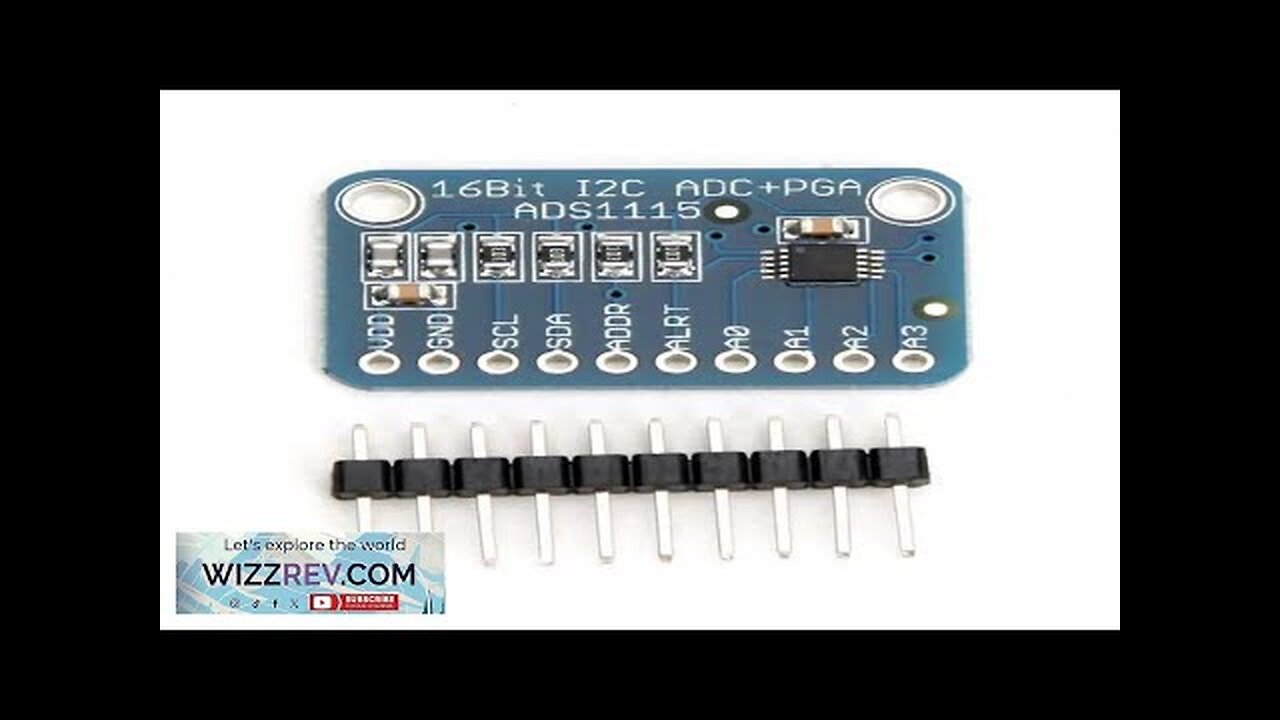 CJMCU-ADS1115 16Bit ADC Development Board Module Review