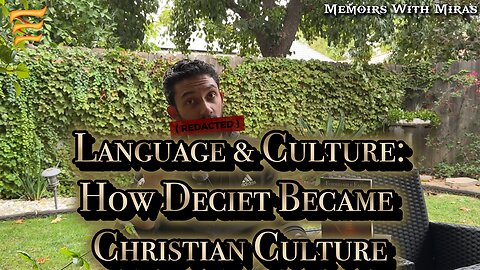 The Wrong Language Created The Wrong Christian Culture- False Humility (Pride In Being Sinners)